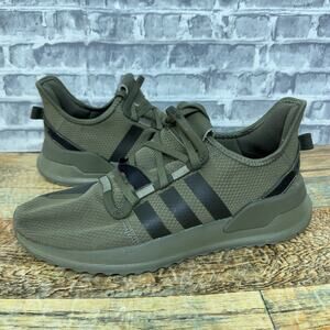 Adidas U Path Run Green Black Running Shoes EE4466 Mens Size 9.5